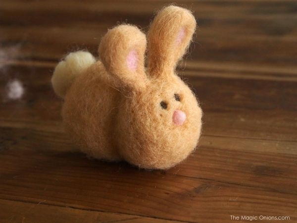 Cute Bunny Needle Felting Tutorial Cute Bunny Needle Felting Tutorial