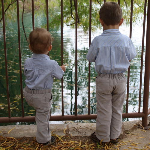 Boys' Mock Fly and Pocket Pants Boys' Mock Fly and Pocket Pants