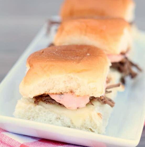 Three Envelope Pot Roast Sliders Three Envelope Pot Roast Sliders