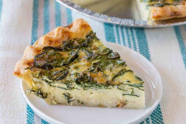 Easy Spinach Quiche Easy Spinach Quiche