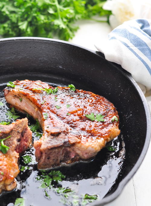 5-Ingredient Pan Fried Pork Chops 5-Ingredient Pan Fried Pork Chops