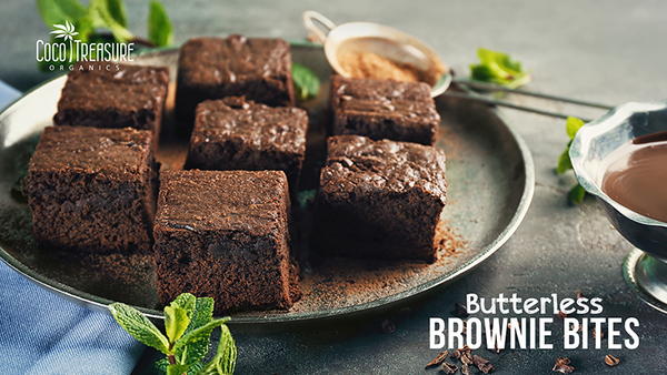 Butterless Brownie Bites Butterless Brownie Bites