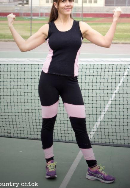 DIY Yoga Pants and Workout Tank DIY Yoga Pants and Workout Tank