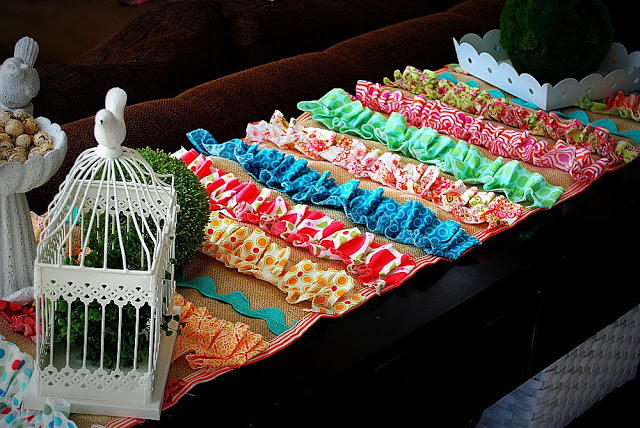 Ruffled Burlap Runner Ruffled Burlap Runner