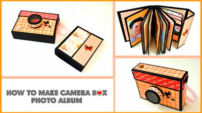 How to Make Camera Box-Mini Photo Album
