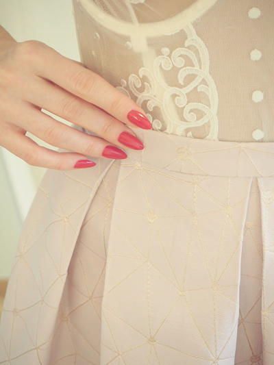 DIY Easy Box Pleated Skirt