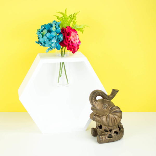 DIY Hexagon Vase DIY Hexagon Vase