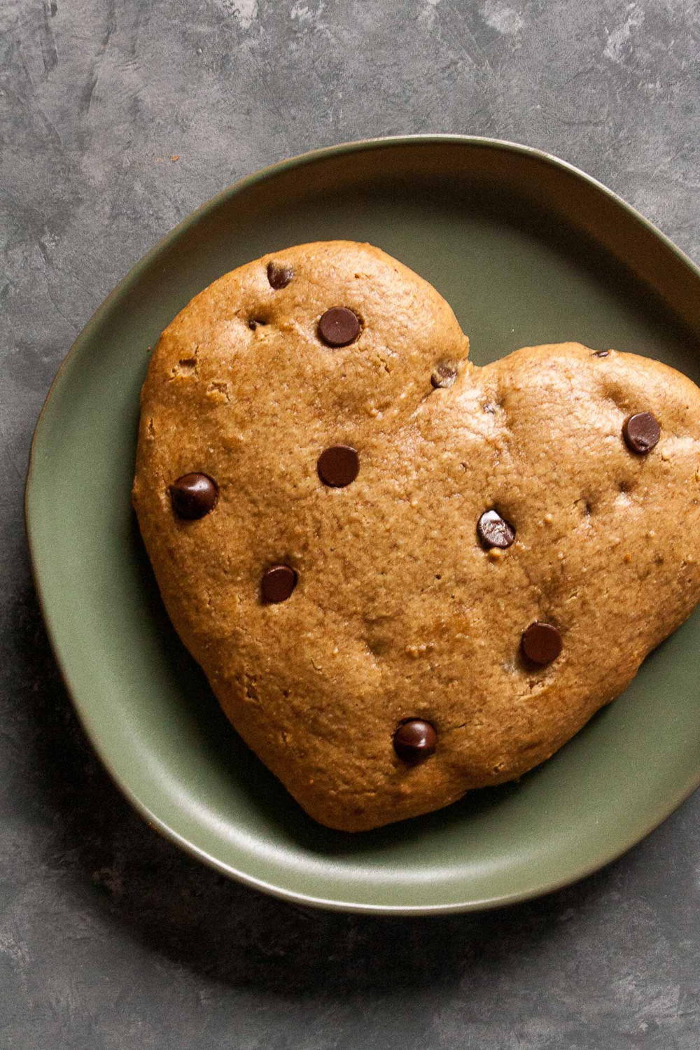Giant Chocolate Chip Cookie for Two
