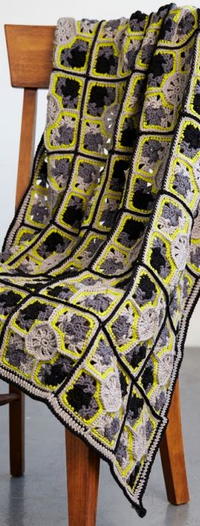 Nouveau Chic Crochet Granny Throw Nouveau Chic Crochet Granny Throw