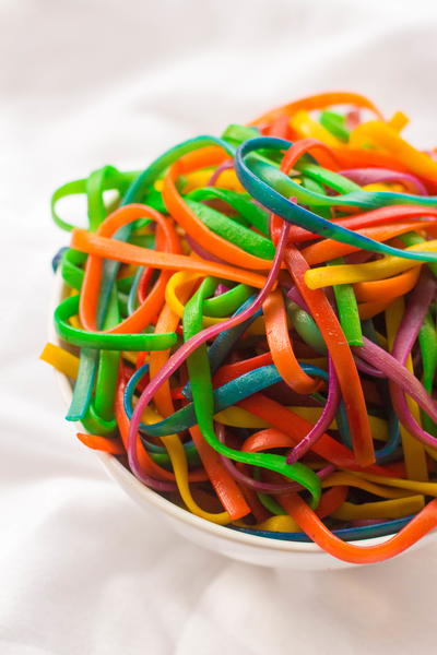 Easy Rainbow Pasta Easy Rainbow Pasta