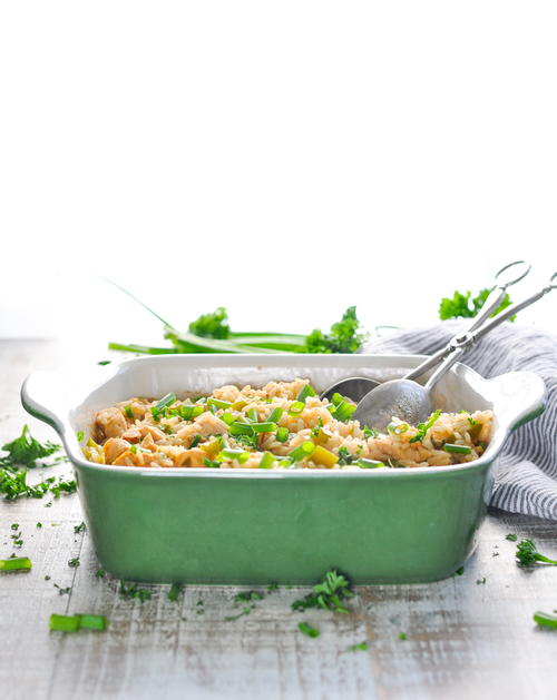 Dump-and-Bake Chicken and Dirty Rice Dump-and-Bake Chicken and Dirty Rice