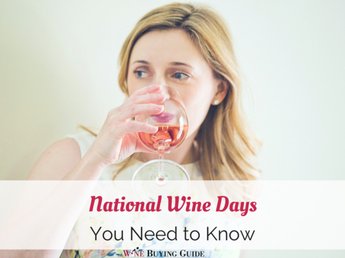 National Wine Days You Need to Know