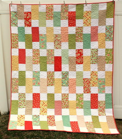 Simple and Sweet Bricks Quilt Simple and Sweet Bricks Quilt
