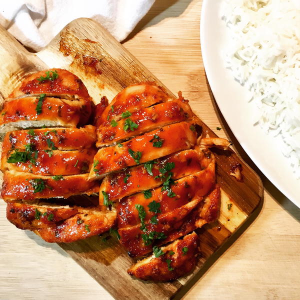 Sweet and Spicy Honey Sriracha Chicken Breasts Sweet and Spicy Honey Sriracha Chicken Breasts