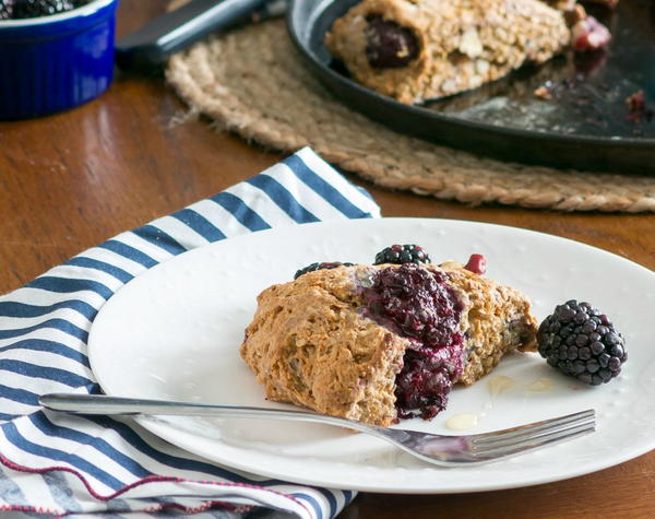 Vegan Blackberry Scones Vegan Blackberry Scones