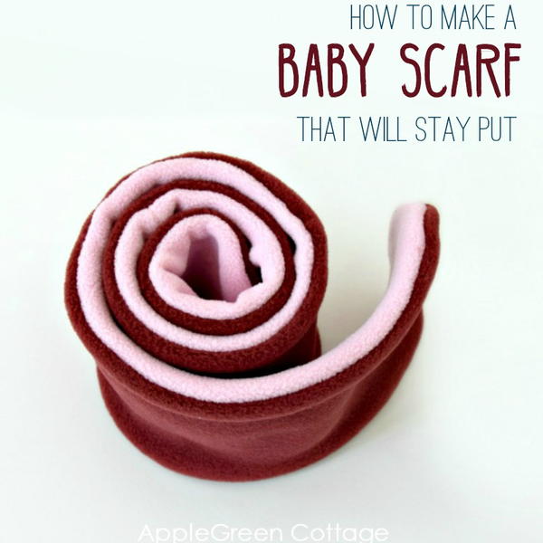 How To Make A Baby Scarf That Will Stay Put How To Make A Baby Scarf That Will Stay Put