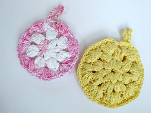 Spring College Care Package Crochet Shower Pouf Pattern Spring College Care Package & Crochet Shower Pouf Pattern