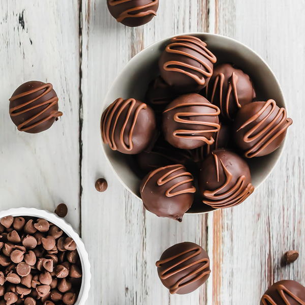 Chocolate Chip Cookie Dough Truffles Chocolate Chip Cookie Dough Truffles