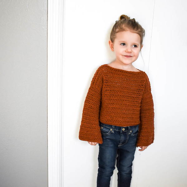 Toddler Bell Sleeve Sweater Toddler Bell Sleeve Sweater