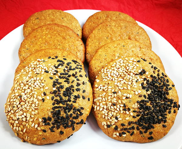 Crispy Gluten-Free Sesame Cookies Crispy Gluten-Free Sesame Cookies