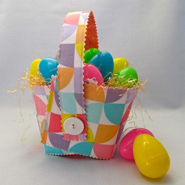 Collapsible Fabric Easter Basket Collapsible Fabric Easter Basket