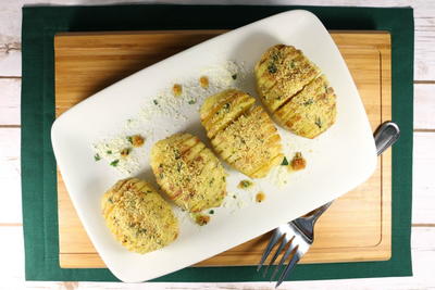 Easy Hasselback Potatoes Easy Hasselback Potatoes
