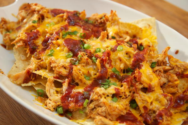 BBQ Chicken Nachos BBQ Chicken Nachos