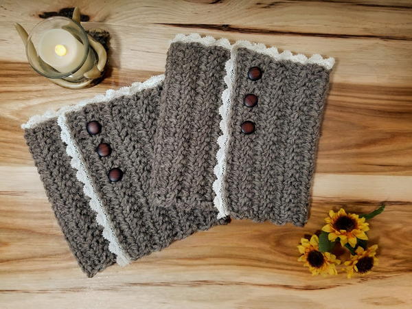 Rustic Boot Cuffs Rustic Boot Cuffs