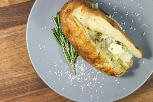 Simple Salt-Baked Potato Recipe Simple Salt-Baked Potato Recipe