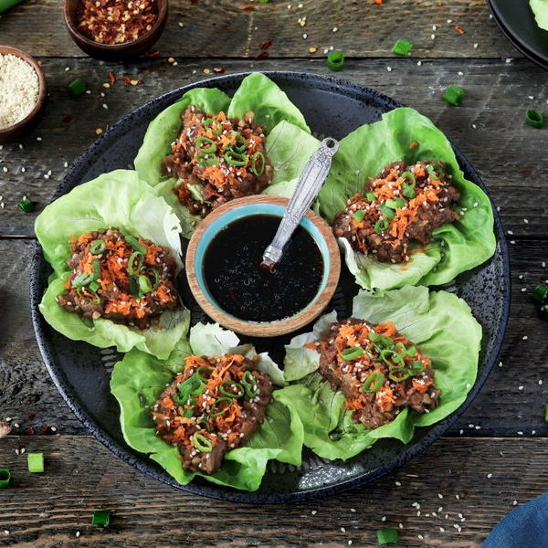 Umami Vegan lettuce Wraps Umami Vegan lettuce Wraps