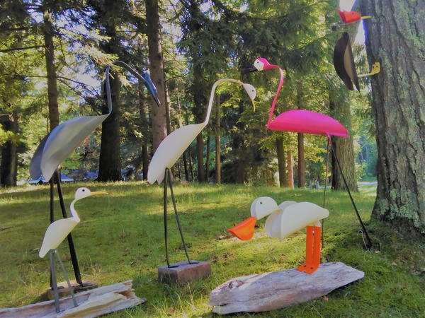 DIY PVC Birds