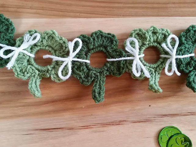 Upcycled Shamrocks Upcycled Shamrocks