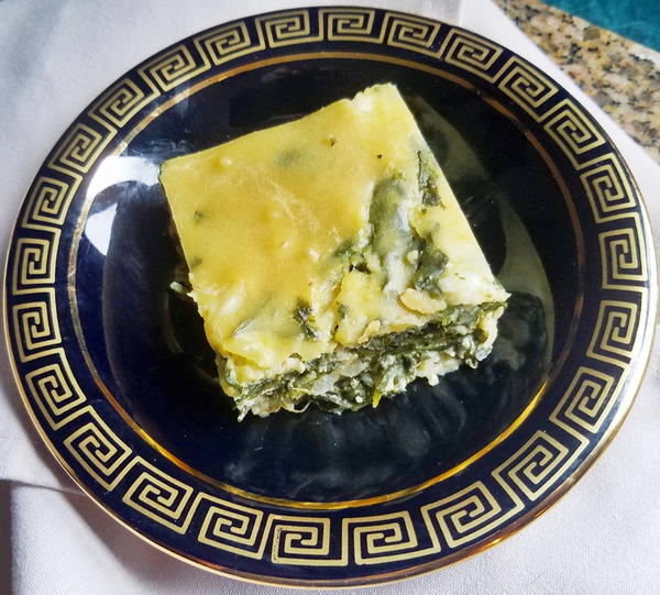 Greek Spinach Parsley Pie Greek Spinach Parsley Pie