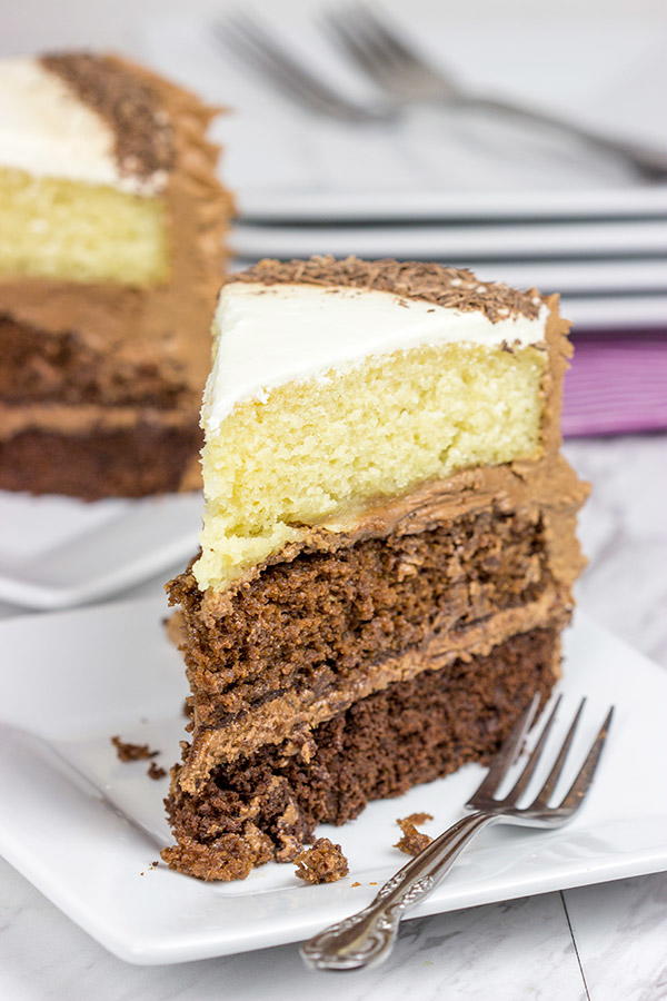 Chocolate Ombre Cake