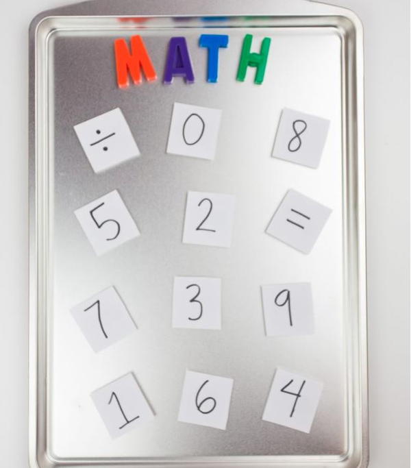 Magnetic Long Division Games Magnetic Long Division Games