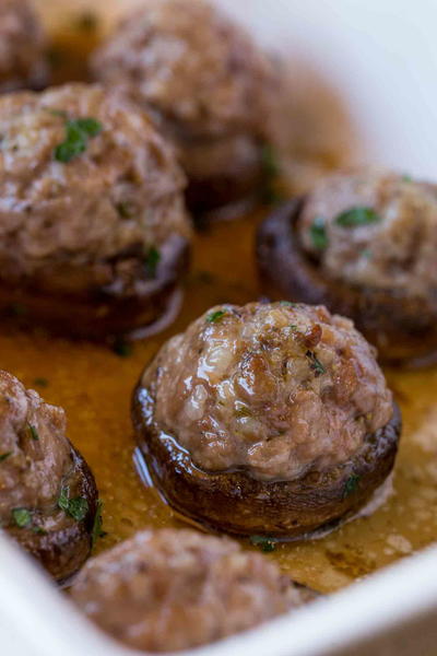 Easy Sausage Stuffed Mushrooms Easy Sausage Stuffed Mushrooms