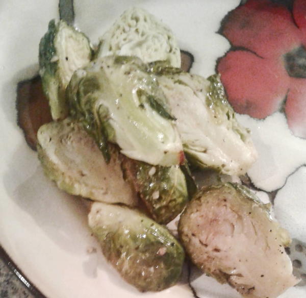 Garlic Roasted Brussels Sprouts Garlic Roasted Brussels Sprouts