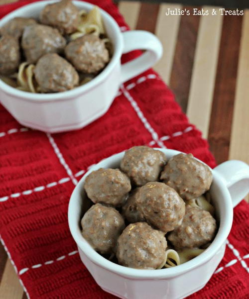 Slow Cooker Meatball Stroganoff Slow Cooker Meatball Stroganoff