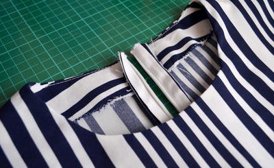 Drafting Neckline and Armhole Facings