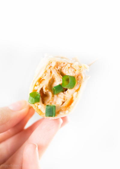 Healthy Buffalo Chicken Pinwheels Healthy Buffalo Chicken Pinwheels