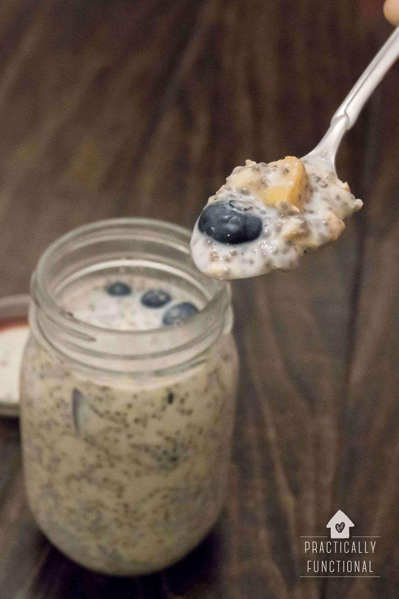 Tasty Overnight Oats In Mason Jars 