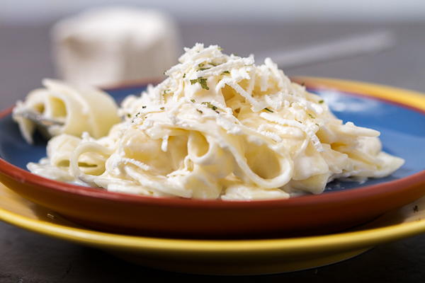 Tagliatelle with Feta Cheese Tagliatelle with Feta Cheese
