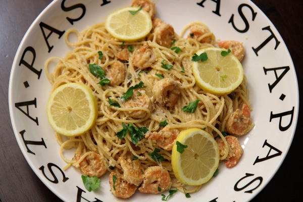 Creamy Lemon Shrimp Pasta Creamy Lemon Shrimp Pasta