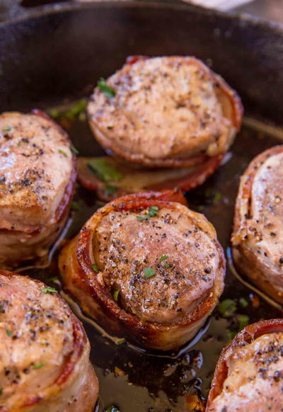 Bacon Wrapped Pork Medallions Bacon Wrapped Pork Medallions