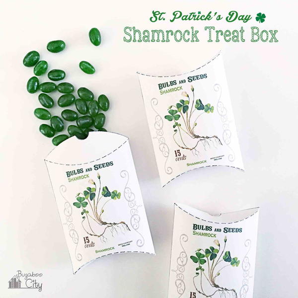 Shamrock Treat Boxes Shamrock Treat Boxes