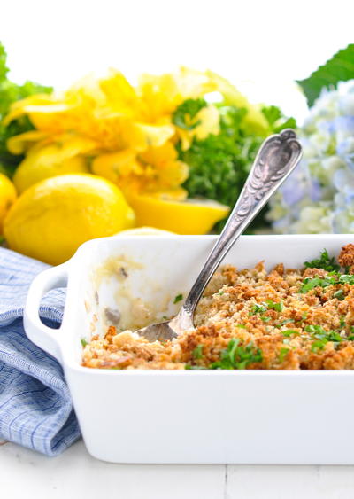 Dump-and-Bake Chicken Kiev Casserole Dump-and-Bake Chicken Kiev Casserole