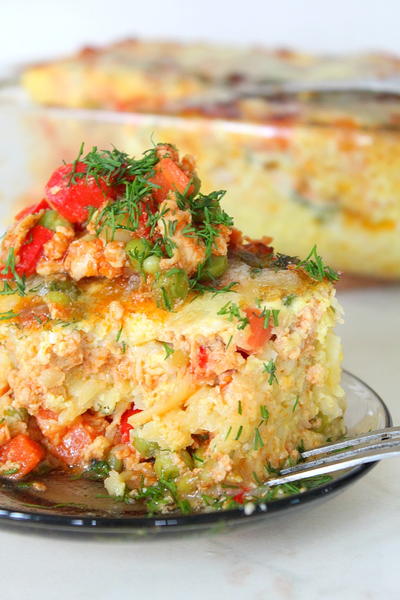 Chicken Hash Brown Lasagna Chicken hash brown lasagna