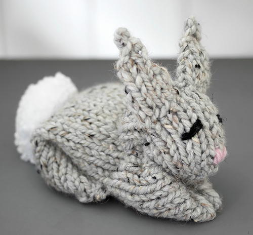 One Square Knit Bunny One Square Knit Bunny