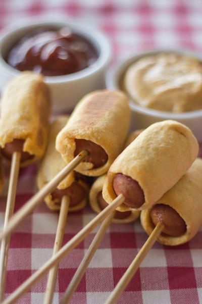 Homemade Baked Corn Dogs Homemade Baked Corn Dogs
