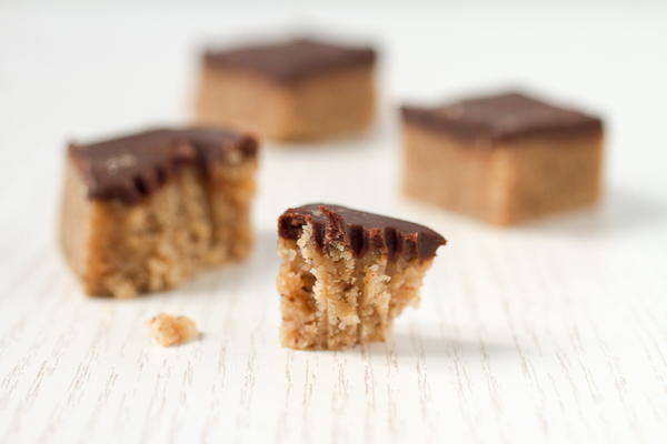Chocolate Walnut Marzipan Squares Chocolate Walnut Marzipan Squares